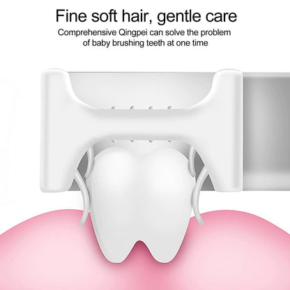 Star/U-Shape Silicone Toothbrush for Kids – Soft & Gentle Oral Care (1 Pc)