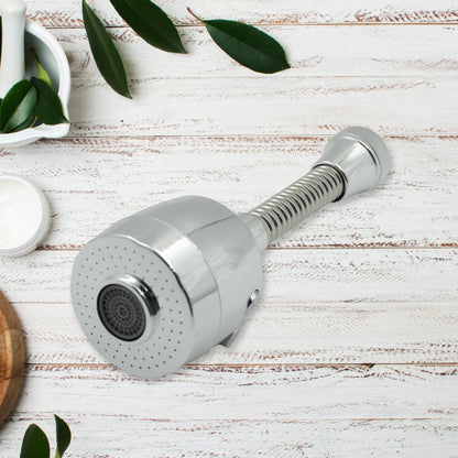 360° Rotating Faucet Sprayer with Water-Saving Aerator (6 Inch)