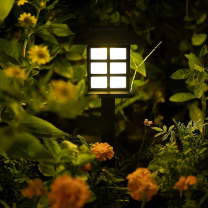 Solar Garden Lights (2 Pc Pack) – Waterproof Outdoor LED Pathway Lights for Patio, Lawn, Yard, and Landscape