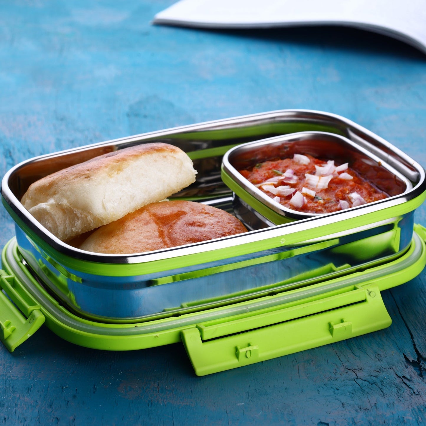 Ganesh Junior Stainless Steel Lunch Pack for School & Office Use
