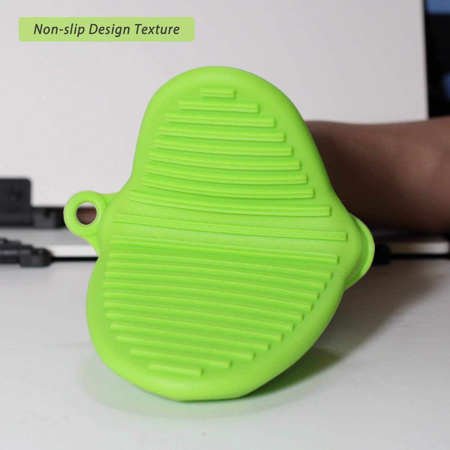 Silicone Heat-Resistant Potholder Mitt – Mini Oven & Cooking Glove
