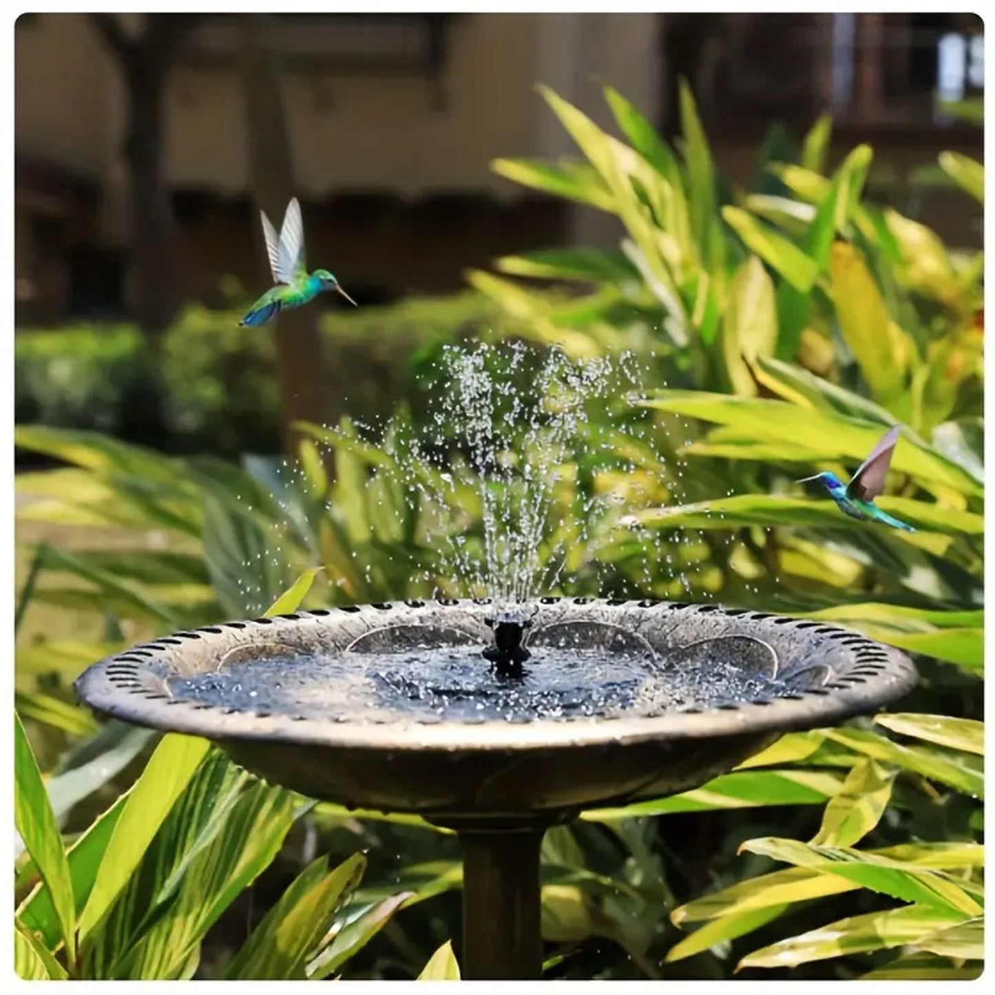 Solar Water Fountain Pump – Floating Outdoor Garden Decor (1 Set)