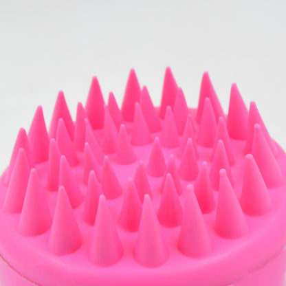 Scalp Massager & Shampoo Brush with Soft Silicone Bristles