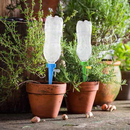 Adjustable Self-Watering Spikes – Slow Release Irrigation System for Plants - Pack of 10