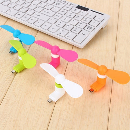 Mini USB Fan with MicroUSB Port – Portable Personal Fan for Instant Cooling