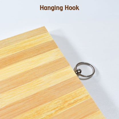 Natural Wood Cutting Board for Kitchen – BPA-Free & Durable
