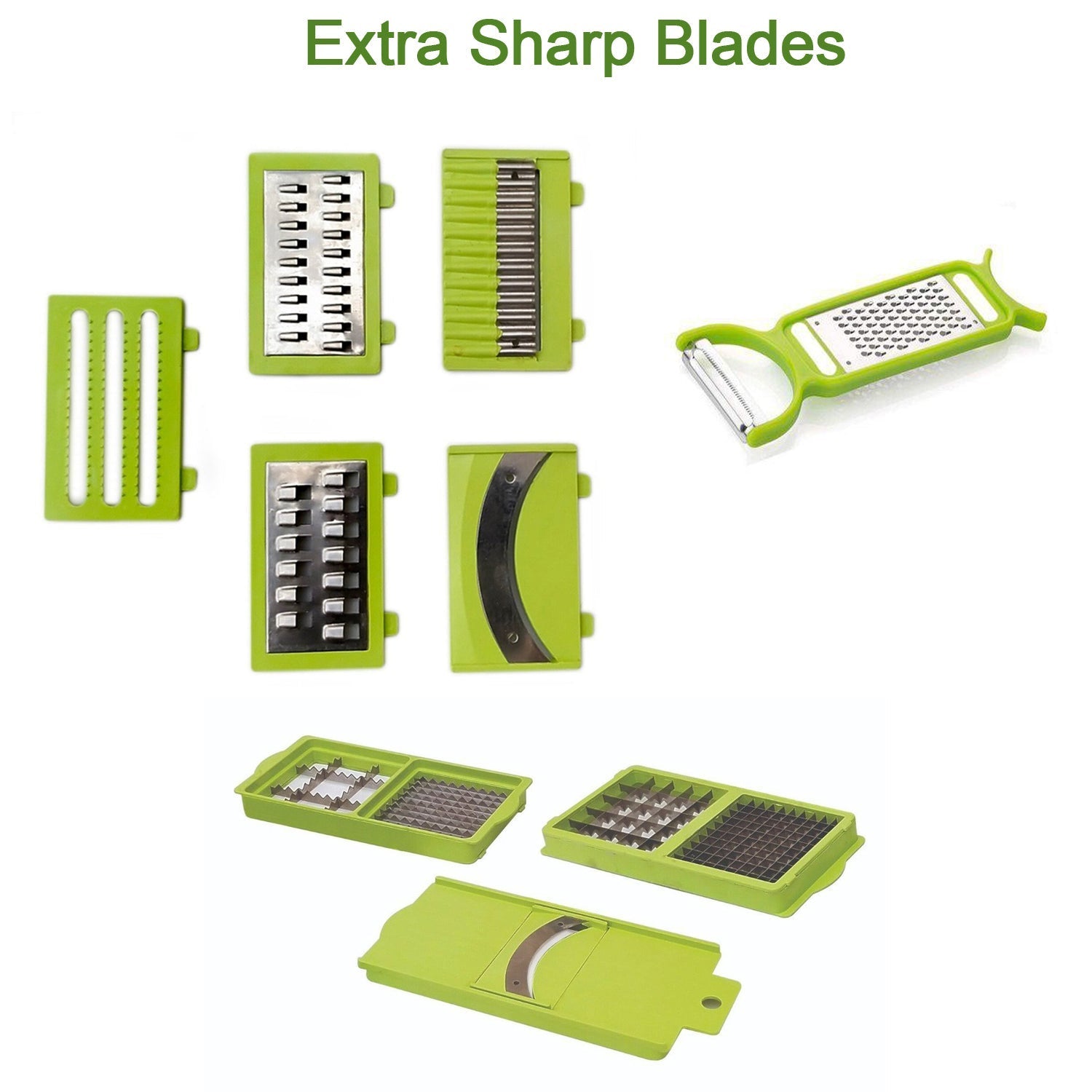 13-in-1 Manual Vegetable Chopper, Grater & Slicer