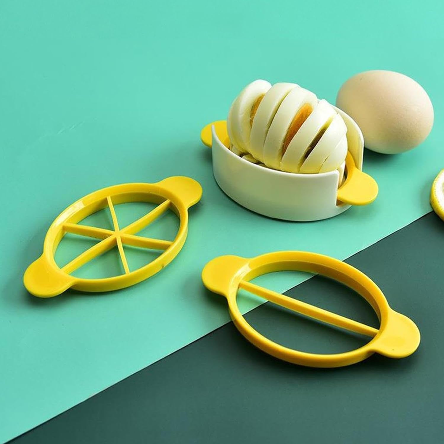 3-in-1 Egg Slicer for Boiled Eggs & Soft Foods