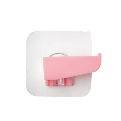 Punch-Free Wall Hanging Knife Holder – Self-Adhesive Kitchen Storage Rack (1 Pc)