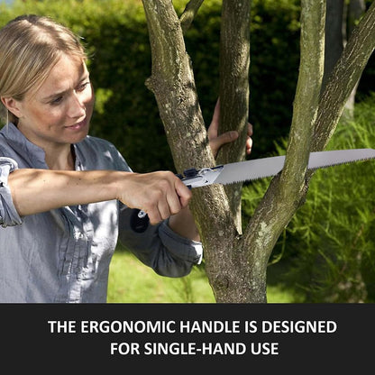 Hand Pruning Saw for Tree Branch Cutter with Cover – 50cm Carbon Steel