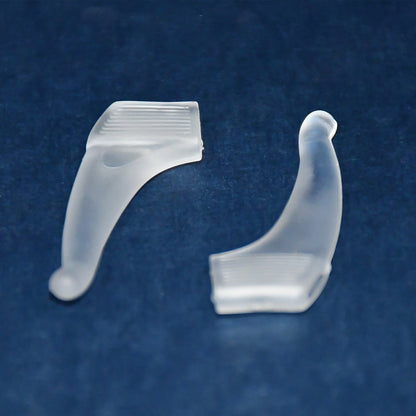 Soft Silicone Glasses Ear Hooks – Anti-Slip Eyeglass Retainers (1 Pair)