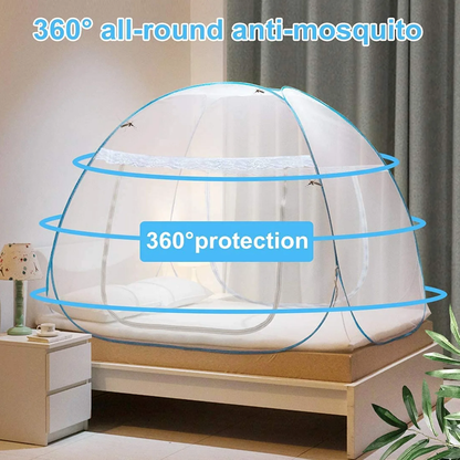 Premium Polyester Foldable Mosquito Net Tent – Self-Supporting & Portable (100 cm Long)