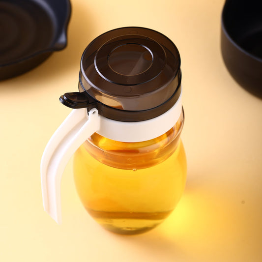 Oil Dispenser Stainless Steel with Small Nozzle – 650ml Anti-Drip Oil Pot for Kitchen, BPA-Free, Rustproof