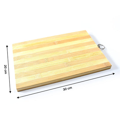 Natural Wood Cutting Board for Kitchen – BPA-Free & Durable