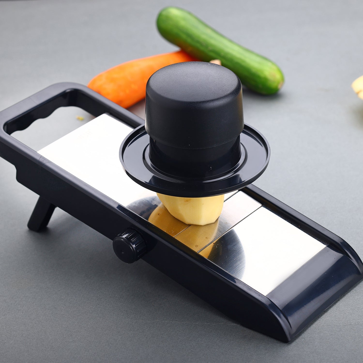Adjustable Multipurpose Vegetable & Potato Slicer with Grater