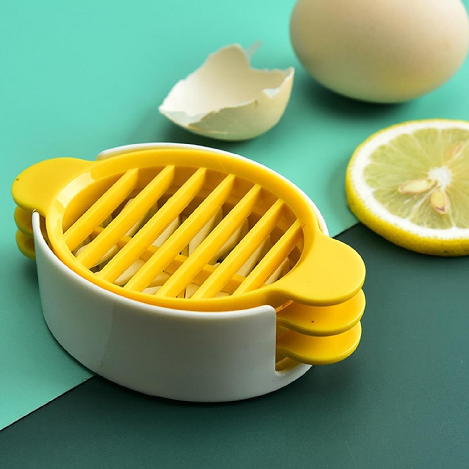 3-in-1 Egg Slicer for Boiled Eggs & Soft Foods