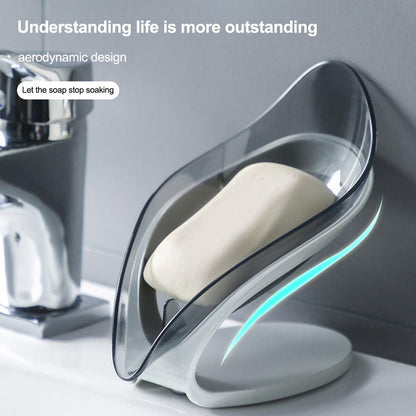 New Leaf Soap Box for Bathroom & Household Use – Lightweight & Durable