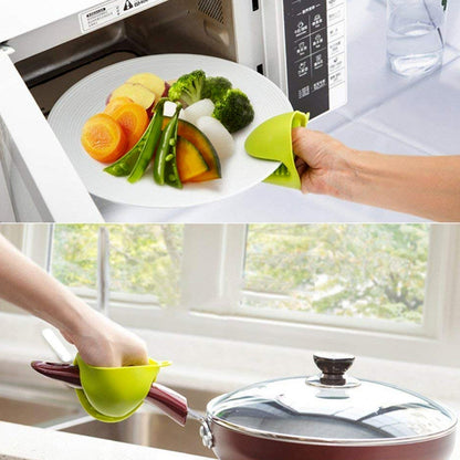 Silicone Heat-Resistant Potholder Mitt – Mini Oven & Cooking Glove