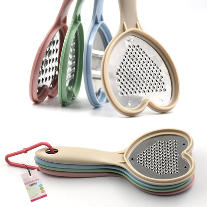 Heart-Shaped Grater & Slicer Set for Kitchen – Multipurpose