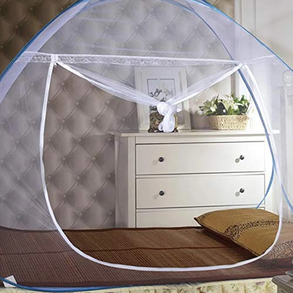 Premium Polyester Foldable Mosquito Net Tent – Self-Supporting & Portable (100 cm Long)