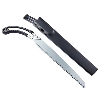 Hand Pruning Saw for Tree Branch Cutter with Cover – 50cm Carbon Steel