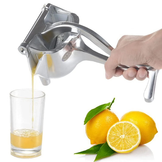 Manual Aluminium Metal Fruit Press Juicer – Heavy-Duty Citrus Extractor