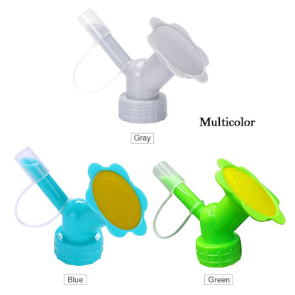 2-in-1 Bottle Cap Sprinkler with Dual Head Nozzle for Plants