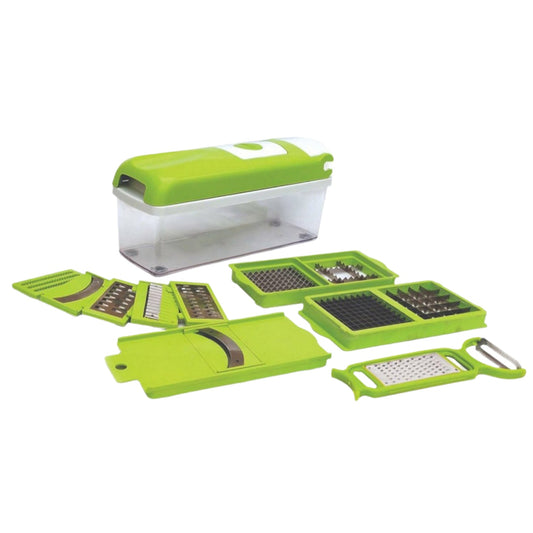 13-in-1 Manual Vegetable Chopper, Grater & Slicer
