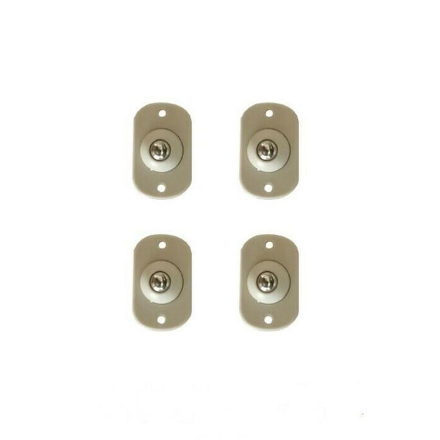 Self-Adhesive Mini Swivel Caster Wheels – 360° Rotating (Set of 4)