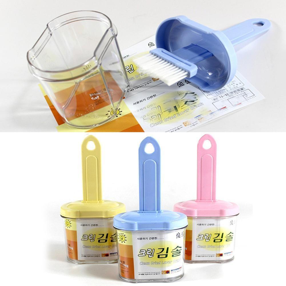 Multi-Purpose Kitchen Oil Brush with Container – Heatproof & BPA-Free