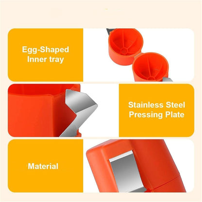 Handheld Egg Shell Opener and Egg Cracker Tool For Raw Eggs