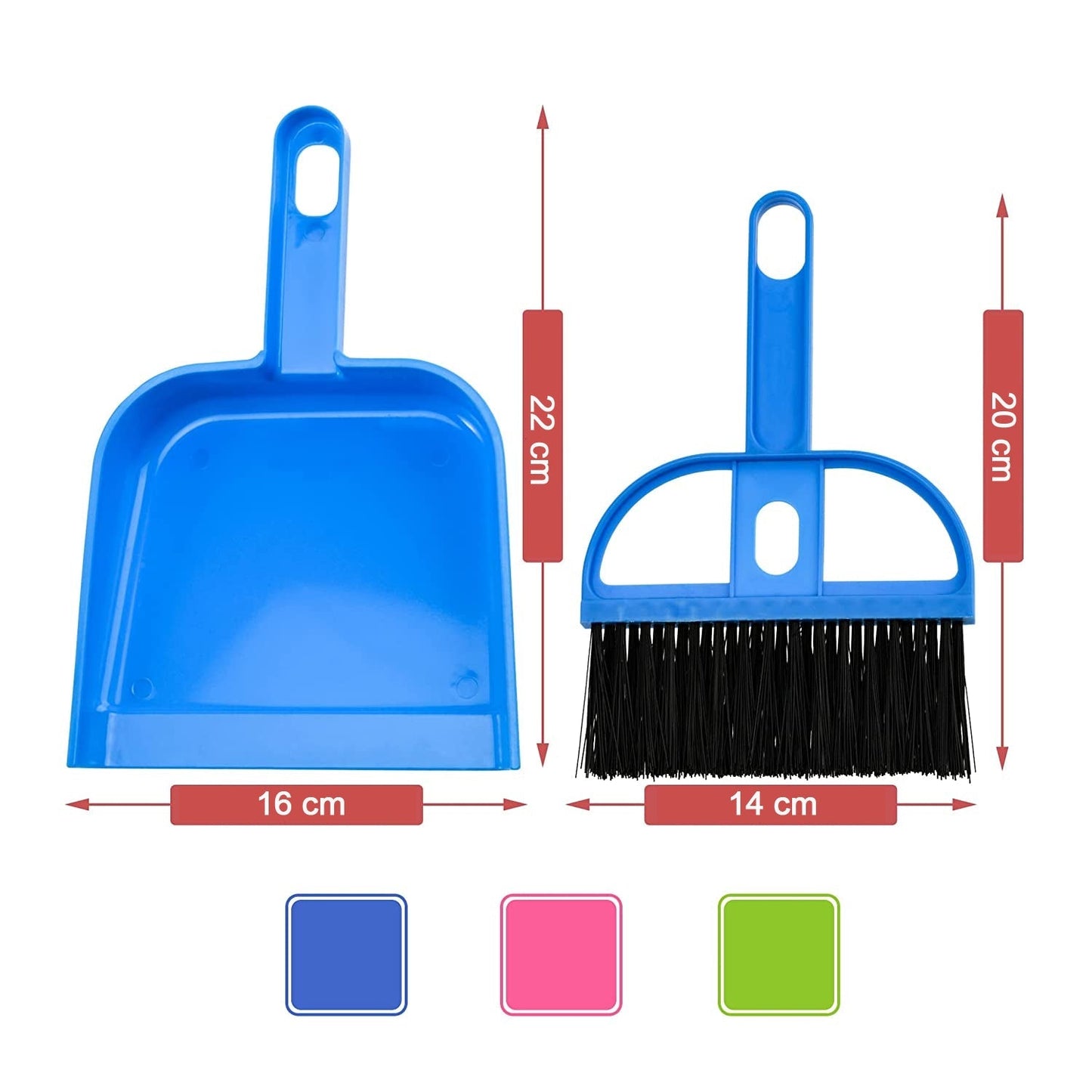 Dustpan Supdi with Brush Broom Set for Multipurpose Cleaning – Big Size