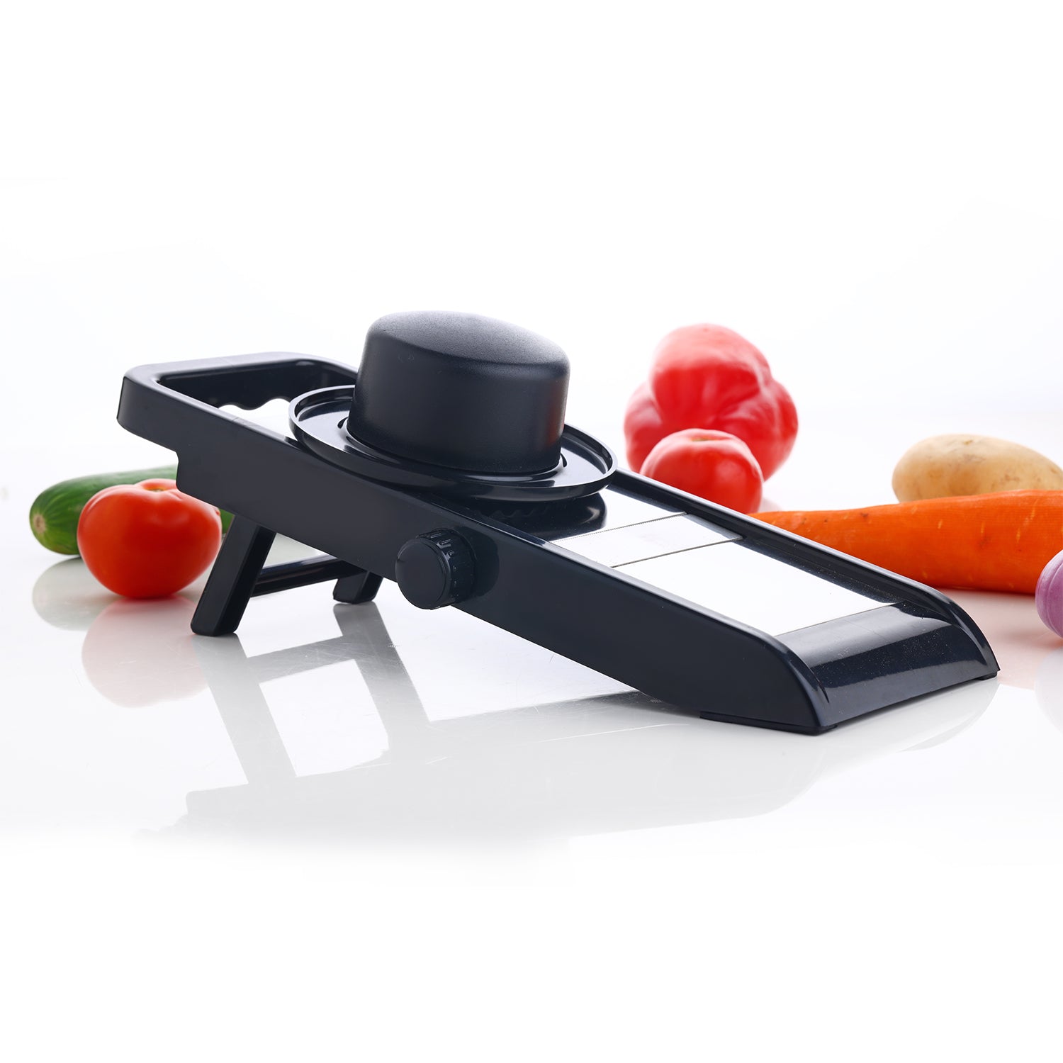 Adjustable Multipurpose Vegetable & Potato Slicer with Grater