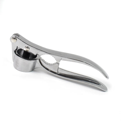 2-in-1 Premium Garlic Press & Walnut Cracker – Heavy-Duty Alloy Masher (1 Pc)