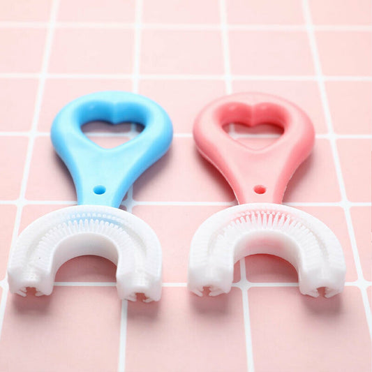 Kids U-Shaped Toothbrush – Soft, Safe & Easy Oral Care (Mix Color)