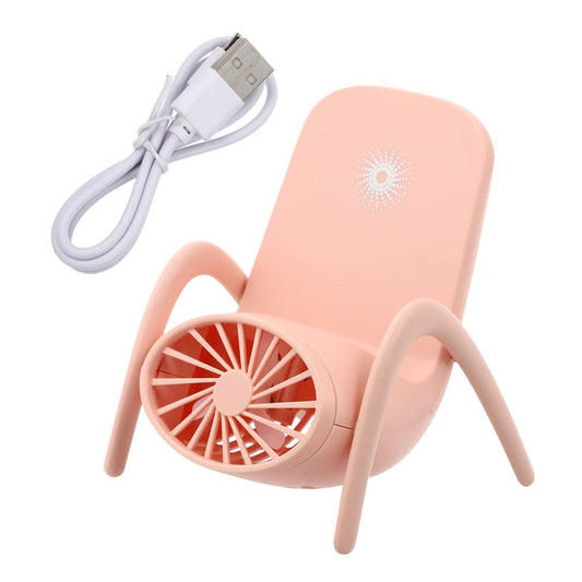 Portable Mobile Phone Holder Fan – Handheld Multi-Function Cooling Fan