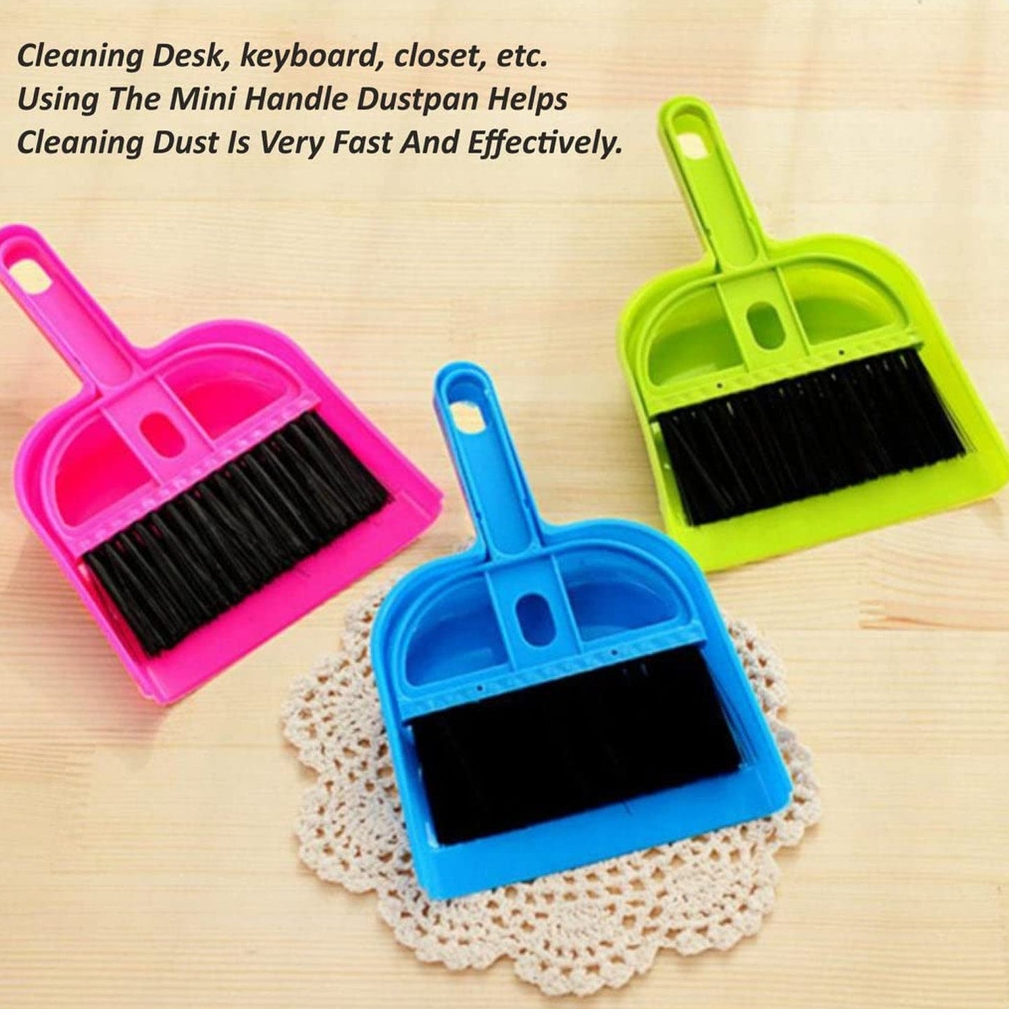 Dustpan Supdi with Brush Broom Set for Multipurpose Cleaning – Big Size