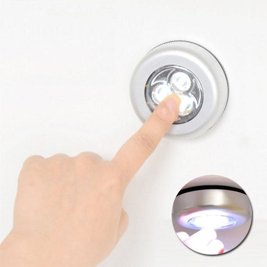 Cordless LED Touch Light – Stick-On Tap Lamp for Wardrobe & Cabinets
