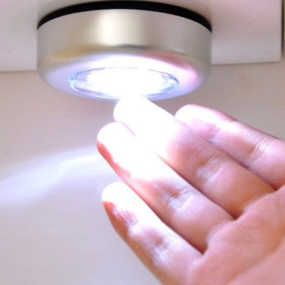 Cordless LED Touch Light – Stick-On Tap Lamp for Wardrobe & Cabinets