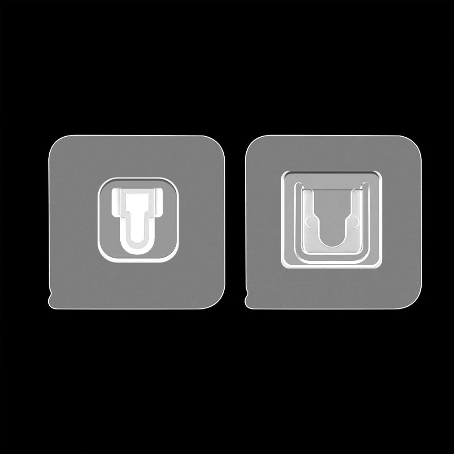 Adhesive Plastic Wall Hooks for Wall Décor and Wall Photo Frames – Heavy Duty & Waterproof