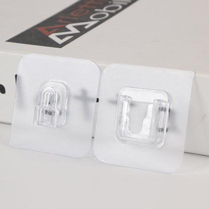 Adhesive Plastic Wall Hooks for Wall Décor and Wall Photo Frames – Heavy Duty & Waterproof