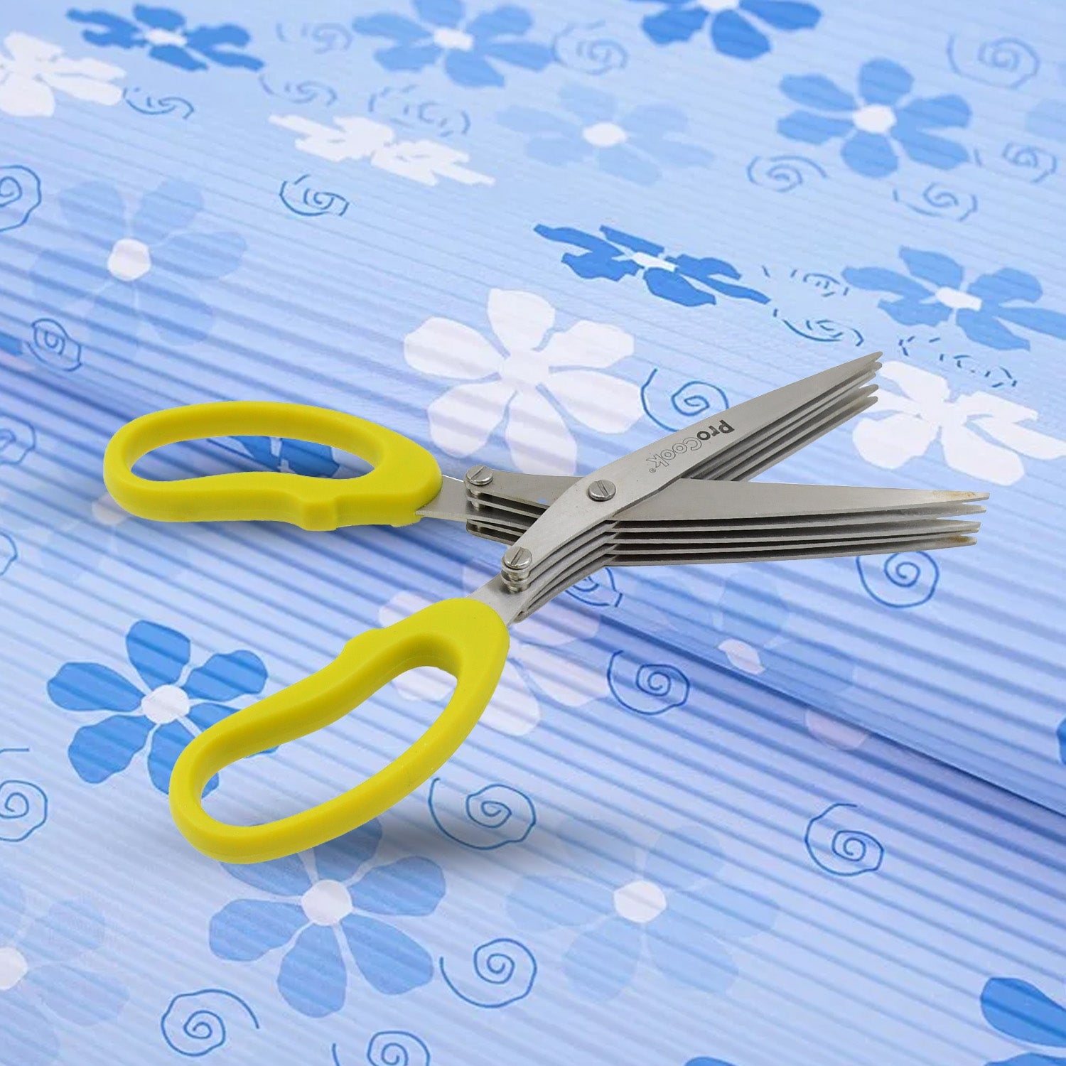 Stainless Steel 5-Blade Herb & Vegetable Scissors