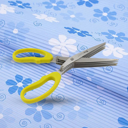 Stainless Steel 5-Blade Herb & Vegetable Scissors