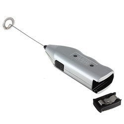 Electric Handheld Milk Frother – Mini Coffee Whisk & Drink Mixer