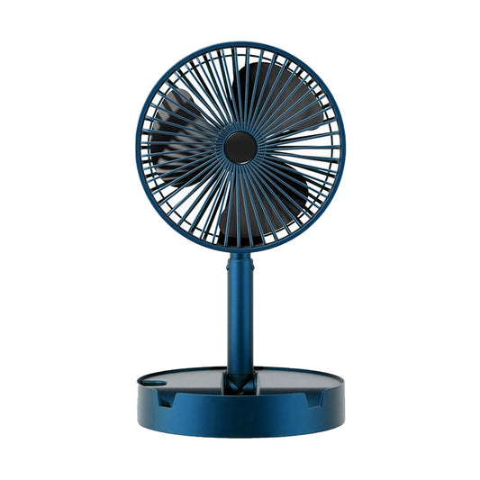 Adjustable Portable Desktop USB Fan – Telescopic & Silent Cooling Fan