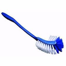 2 in 1 Double Hockey Stick Toilet Brush for Bathroom Cleaning