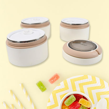 Ganesh Smart Stack 3-Layer Stainless Steel Airtight Lunch Box