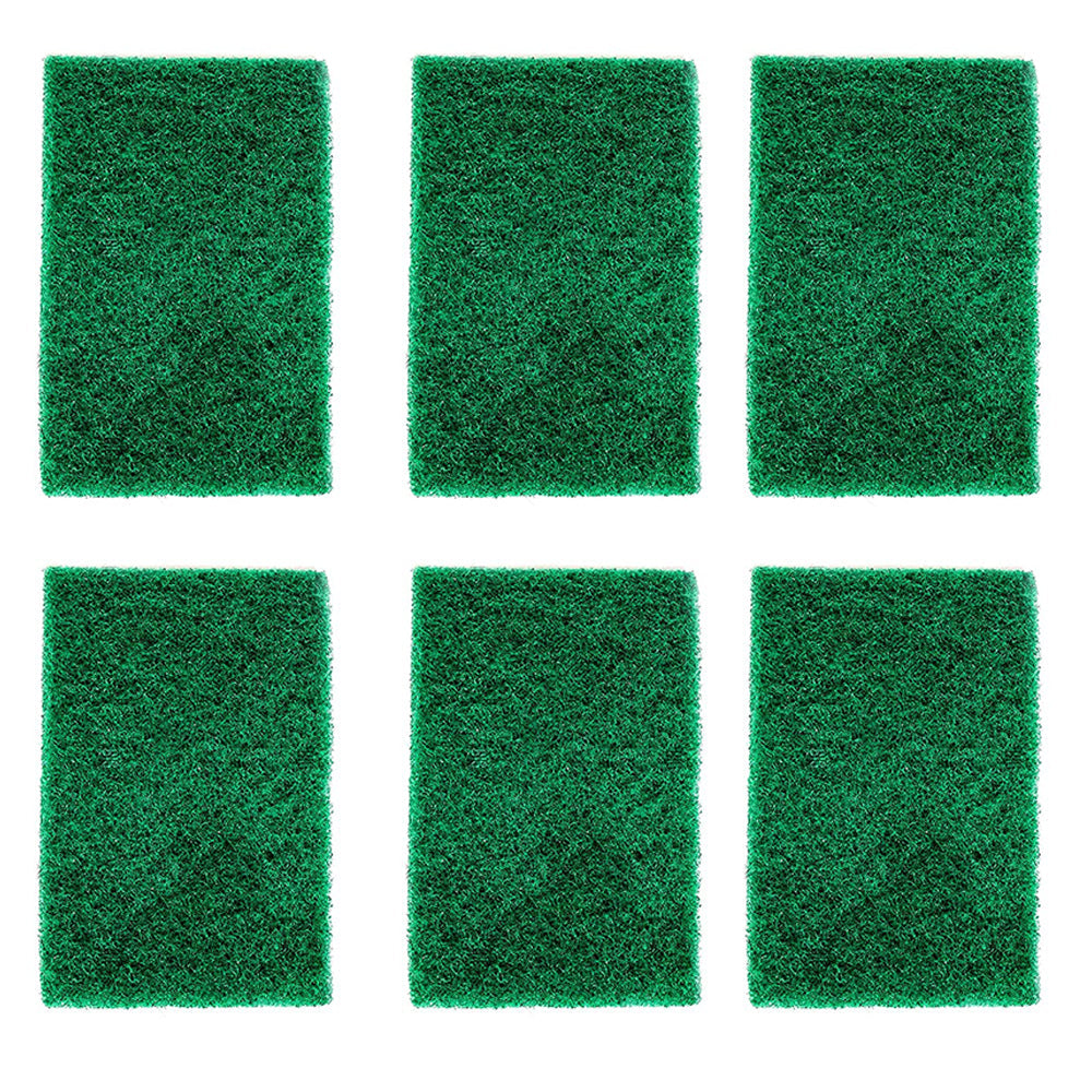 Scrub Sponge Cleaning Pads Aqua Green – Pack of 6