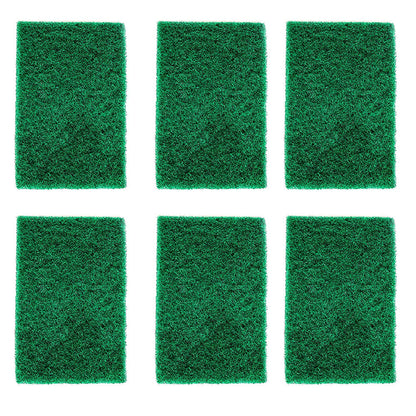 Scrub Sponge Cleaning Pads Aqua Green – Pack of 6
