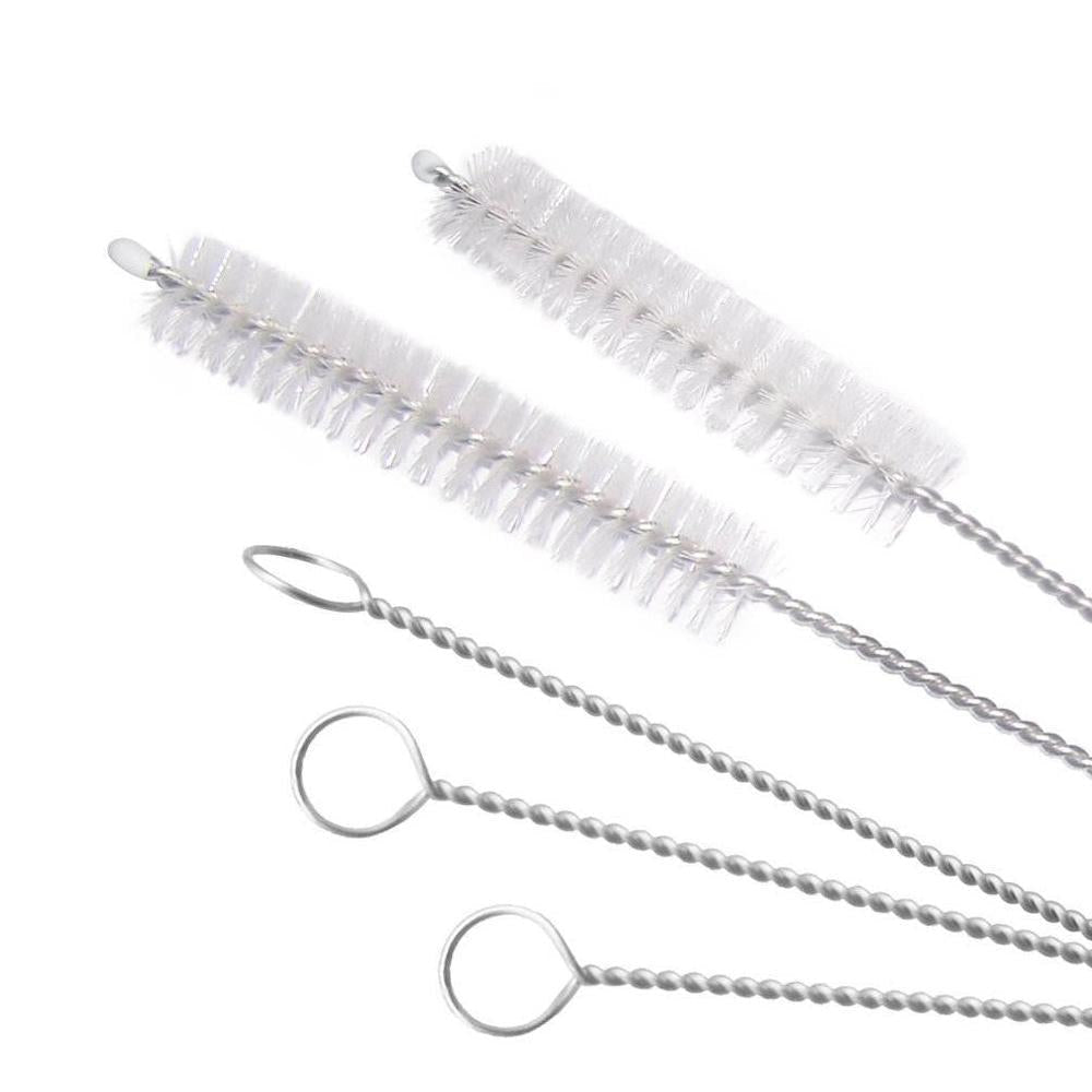 Stainless Steel Straw Cleaning Brush – 23mm Flexible Pipe Cleaner (1 Pc)